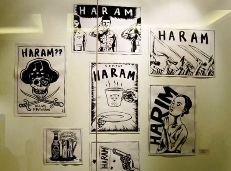 Haram! Pameran bersama Poison #1