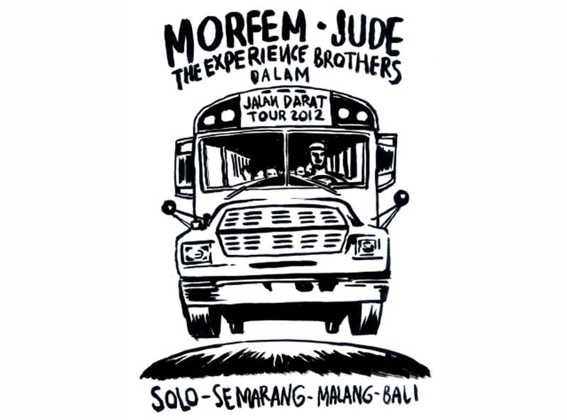 Jalan Darat Tour 2012 bersama MORFEM, Jude, The Experience Brothers