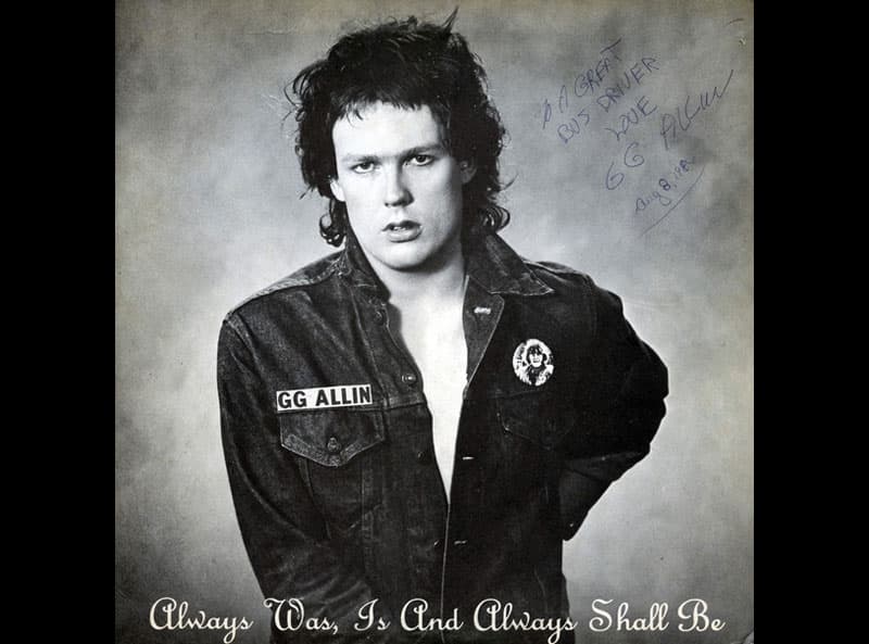Album GG Allin ketika masih Waras