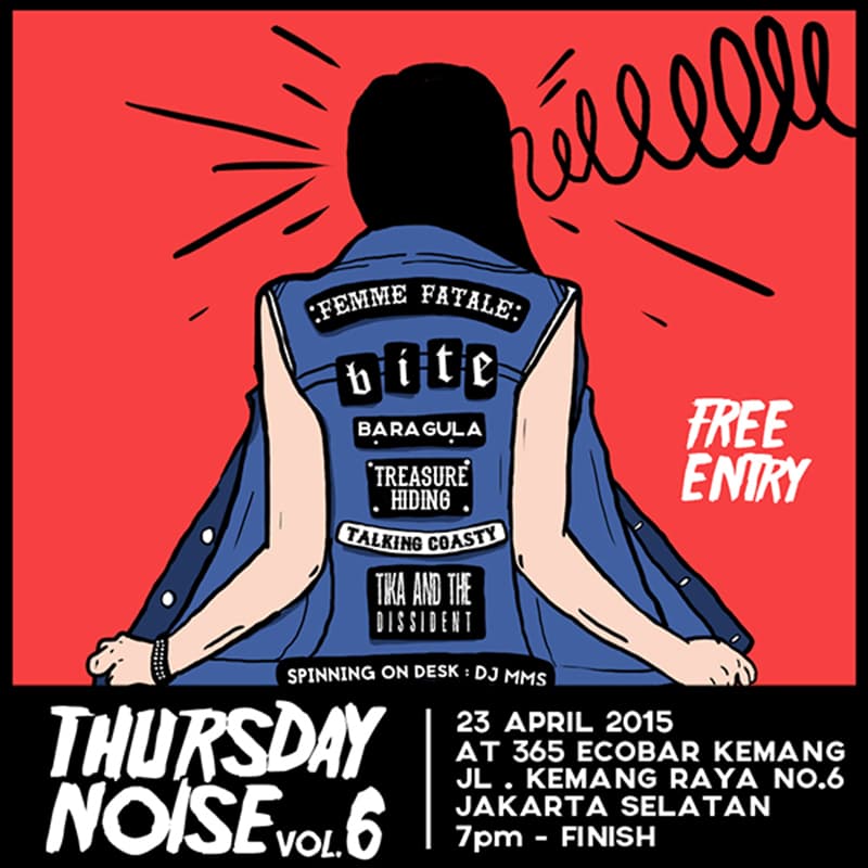 Top 6 #ThursdayNoiseVol6 Poster Contest